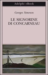 Copertina del libro Le signorine di Concarneau