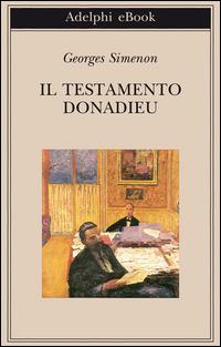 Copertina del libro Il testamento Donadieu