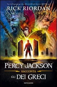 Copertina del libro Percy Jackson racconta gli dei greci