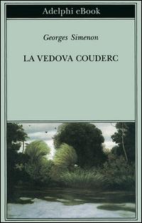 Copertina del libro La vedova Couderc