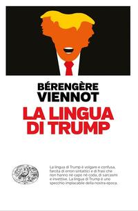 Copertina del libro La lingua di Trump